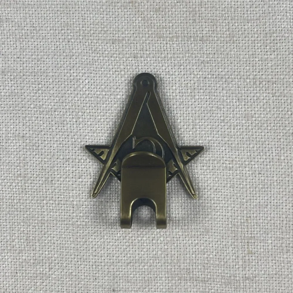 Freemason Hat Brim Clip
